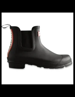 Sale hunter Bottines Chelsea Femme tri colour logo boot