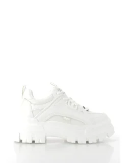 Hot buffalo bottines femme Aspha Hyb White Vegan