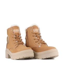 Best palladium Bottines Femme pallarise nbk wl Nubuck Beige