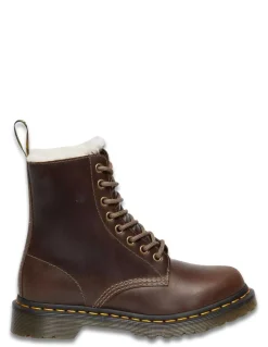 Hot dr martens Bottines Fourrées Femme 1460 pascal serena dark khaki orleans