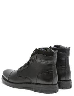 New redskins Bottines Homme notif cuir noir