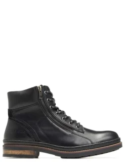 New redskins Bottines Homme Tirso Cuir Noir