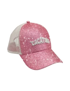 Clearance cacatoes Casquette capoeira glitter vintage pink