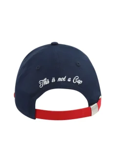 Outlet lxh Casquette Coton liseré bleu/rouge/blanc
