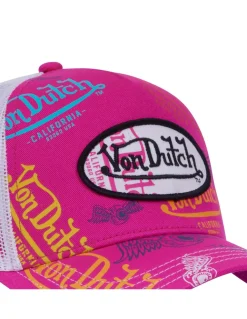 Best von dutch Casquette Filet Femme Lefus Rose
