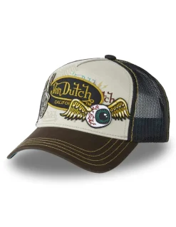 Clearance von dutch Casquette Homme Trucker Marron