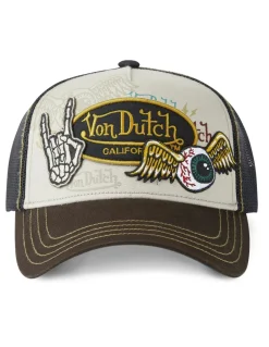 Clearance von dutch Casquette Homme Trucker Marron