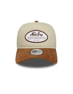 Discount new era Casquette oval patch suede trucker newera stndau