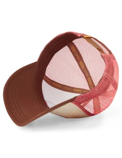 Clearance von dutch Casquette Trucker Beige/Marron/Snapback Patch Brodé SURF