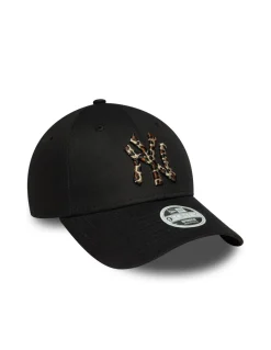 Sale new era Casquette wmns leopard infill 9forty neyyan blk