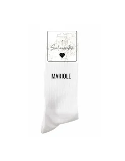 Sale sachoussette Chaussettes blanc / noir