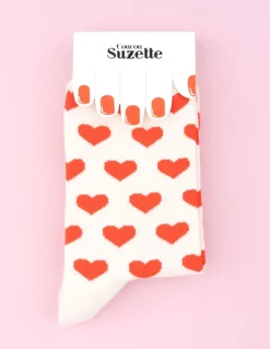 New coucou suzette Chaussettes Femme Coeur