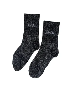 Outlet sachoussette Chaussettes Noir Paillette