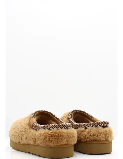 Best ugg Chaussons Femme Tasman Maxi Curly Chestnut