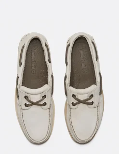 timberland Chaussures bateau homme Classic Boat Shoe Natural Nubuck