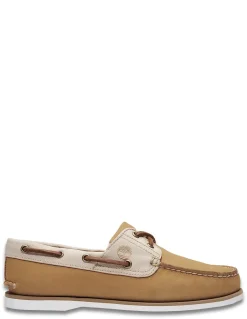 timberland Chaussures Bateau Medium Beige Nubuck