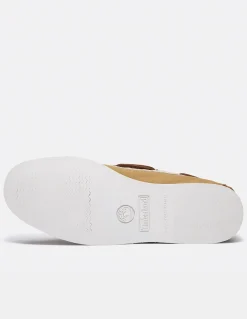 timberland Chaussures Bateau Medium Beige Nubuck