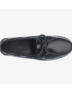 Outlet sebago Chaussures bateaux Femme ranger waxy woman blk