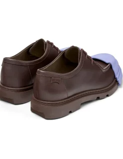 Clearance camper Chaussures de Ville Homme junction chocolate purple