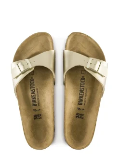 birkenstock Claquettes Femme Madrid Bf Gold