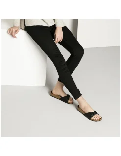 Clearance birkenstock claquettes femme madrid cuir noir