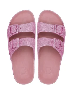 cacatoes Claquettes Femme trancoso Pink