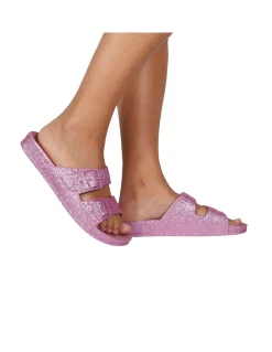 cacatoes Claquettes Femme trancoso Pink