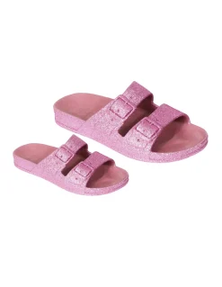 cacatoes Claquettes Femme trancoso Pink
