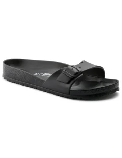 Sale birkenstock Claquettes Mixte Madrid Eva caoutchouc noir