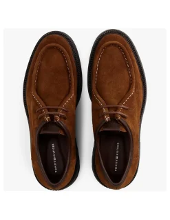 Hot tommy hilfiger Derbies Homme Soho Marron