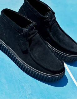 Clearance clarks Derbies homme torhill hi black sde