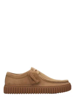 Discount clarks Derbies Homme Torhill Lo Dark Sand Suede