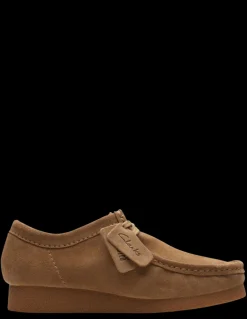 Discount clarks Derbies homme wallabee evo dark sand suede