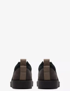 Best clarks Derbies homme wallabeeftr2lo daim Noir combi