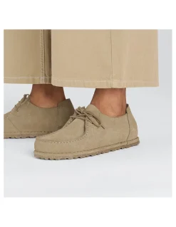 New birkenstock Derbies Mixte utti lace leve gray taupe