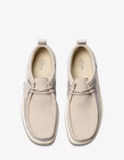 New clarks Derbies wallabeeftr2lo white combi