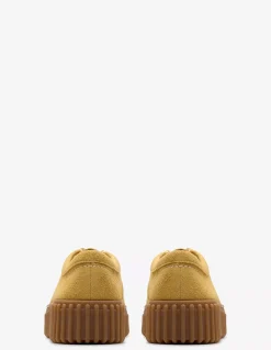 Clearance clarks Derby Femme Torhill Bee daim Jaune