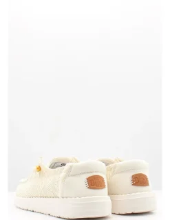 New dude Derby Femme Wendy Crochet Lace Crème