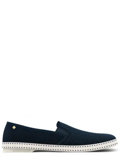 Sale rivieras espadrilles homme classic canvas & mesh marine