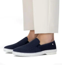 Sale rivieras espadrilles homme classic canvas & mesh marine