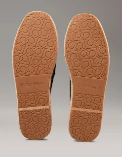 Best calvin klein Espadrilles Homme cv logo black