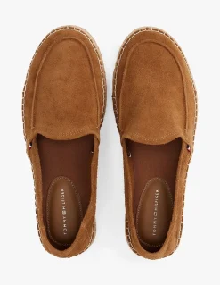 Outlet tommy hilfiger Espadrilles homme hilfiger flex espa s Cognac