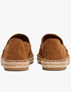 Outlet tommy hilfiger Espadrilles homme hilfiger flex espa s Cognac