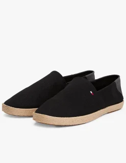 Clearance tommy hilfiger Espadrilles Homme Tommy Noir