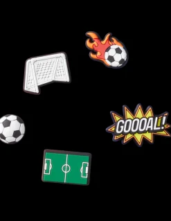 Best crocs Jibbitz futbol 5 pack
