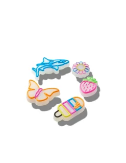 Best crocs Jibbitz lights up summer x 5