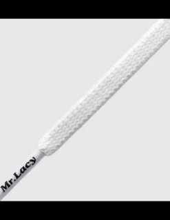 Sale mr lacy Lacets flexies white 110cm