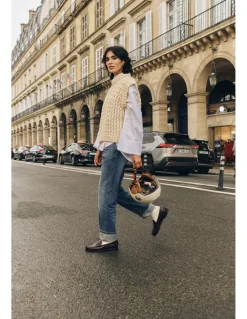 Sale sebago Mocassin Femme Classic Dan Woman Bordeaux Foncé
