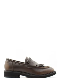Best kharisma Mocassins à franges femme mocassino marron foncé