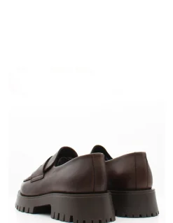 Clearance goodstep Mocassins Femme Vargas Cuir Marron Foncé